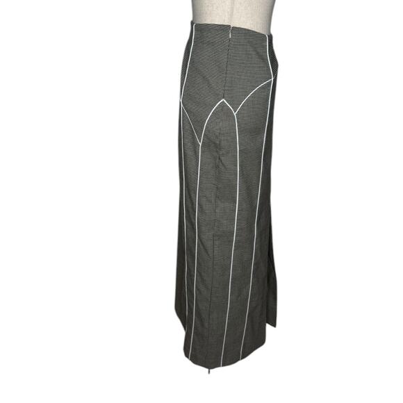 NWOT Gestuz Pippa Houndstooth Check Midi Skirt - Sz 38/US 6 - Picture 11 of 14